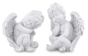 ANIOŁEK BIAŁY 10x9x6cm/36