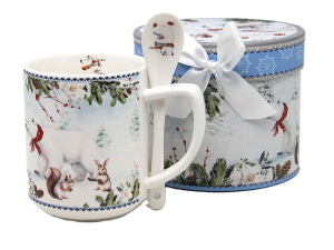 KUBEK Z ŁYŻECZKĄ BOX-36