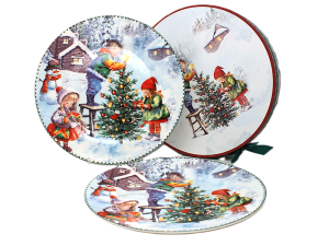 KPL.DWÓCH TALERZY OBIADOWYCH BOX-12