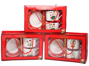 KPL. FILIŻANEK ZE SPODKAMI BOX-36