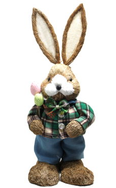 ZAJĄCZEK Z SIZALU 65 CM BOX-24