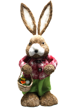 ZAJACZEK Z SIZALU 65 CM BOX-24