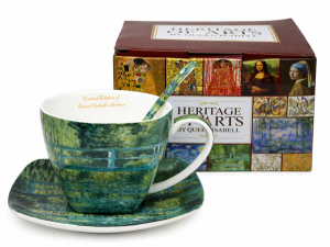 FILIŻANKA+TALERZYK+ŁYŻECZKA BOX-24