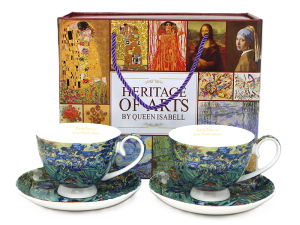 KPL. 2 FILIŻANKI+2 SPODKI BOX-12