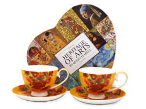 KPL. 2 FILIŻANKI+2 SPODKI BOX-12