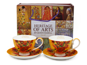 KPL. 2 FILIŻANKI+2 SPODKI BOX-12