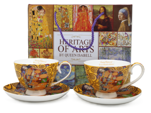 KPL. 2 FILIŻANKI+2 SPODKI BOX-12