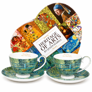 KPL. 2 FILIŻANKI+2 SPODKI BOX-12