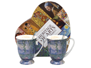 KPL. 2 KUBKÓW Z ŁYŻECZKAMI BOX-12