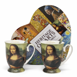 KPL. 2 KUBKÓW Z ŁYŻECZKAMI BOX-12