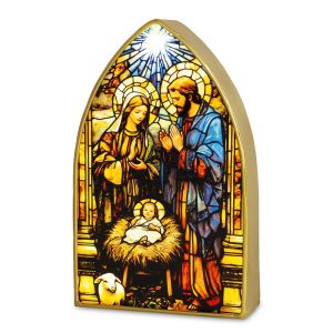 K Lampion Witrażowy Led