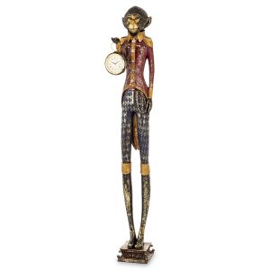 Figura Małpa Z Zegarkiem